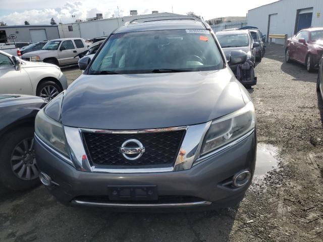 5N1AR2MNXFC673991 - 2015 NISSAN PATHFINDER S SILVER photo 5