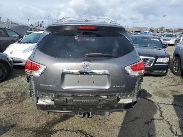 5N1AR2MNXFC673991 - 2015 NISSAN PATHFINDER S SILVER photo 6