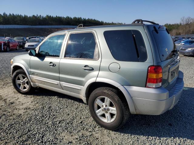 1FMCU96H76KA48302 - 2006 FORD ESCAPE HEV GRAY photo 2