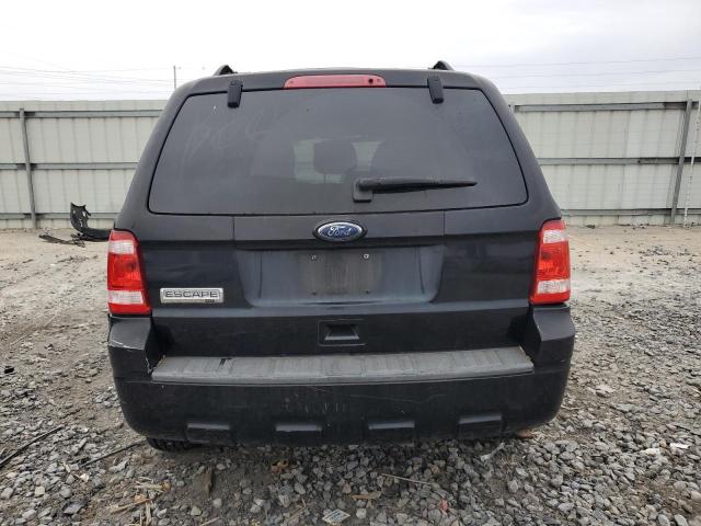 1FMCU0D71AKC12769 - 2010 FORD ESCAPE XLT BLACK photo 6