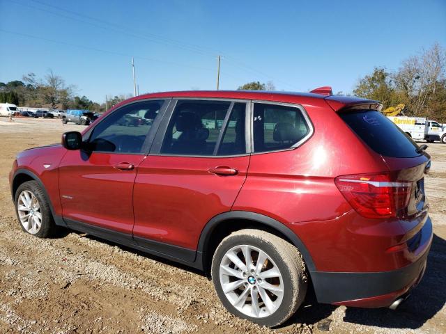 5UXWX9C5XD0A19860 - 2013 BMW X3 XDRIVE28I RED photo 2