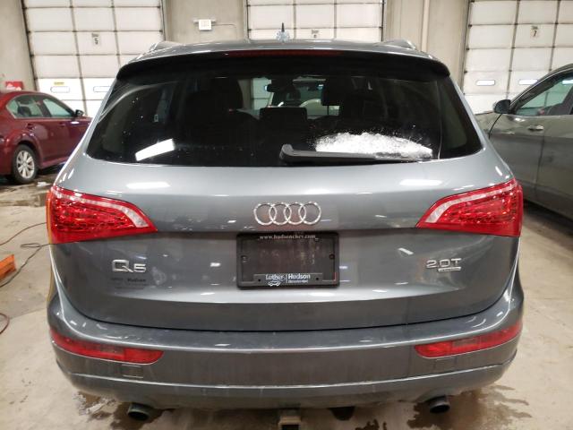 WA1LFAFP1CA017551 - 2012 AUDI Q5 PREMIUM PLUS GRAY photo 6