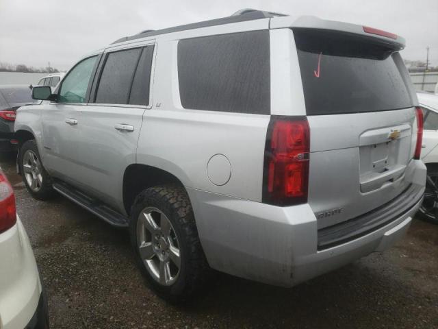 1GNSKBKCXFR707737 - 2015 CHEVROLET TAHOE K1500 LT SILVER photo 2