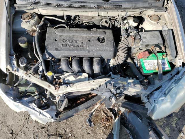 2T1BR30E65C431337 - 2005 TOYOTA COROLLA CE GOLD photo 11