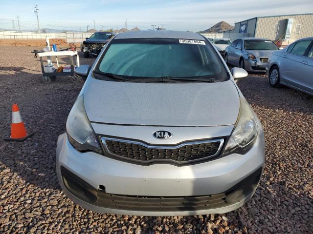 KNADN4A32D6231923 - 2013 KIA RIO EX GRAY photo 5