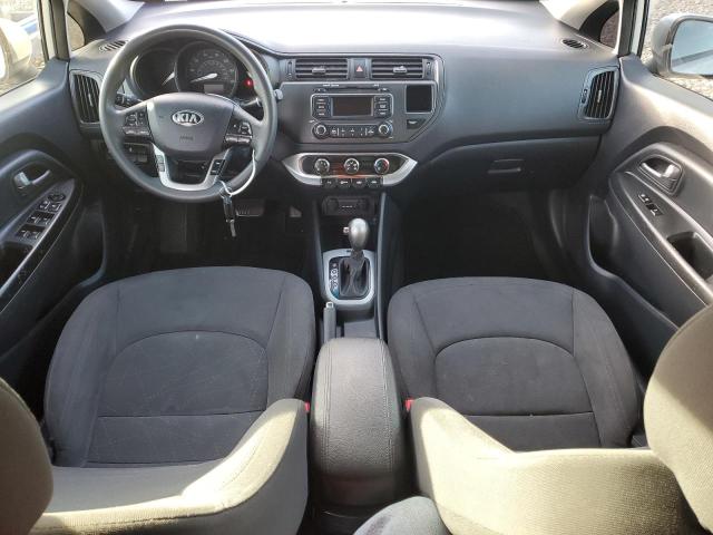 KNADN4A32D6231923 - 2013 KIA RIO EX GRAY photo 8