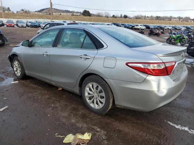 4T4BF1FK3FR501005 - 2015 TOYOTA CAMRY LE SILVER photo 2