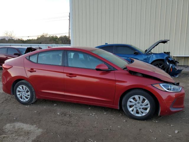 5NPD74LF2HH188409 - 2017 HYUNDAI ELANTRA SE RED photo 4