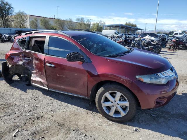 JN8AZ18U69W106149 - 2009 NISSAN MURANO S BURGUNDY photo 4