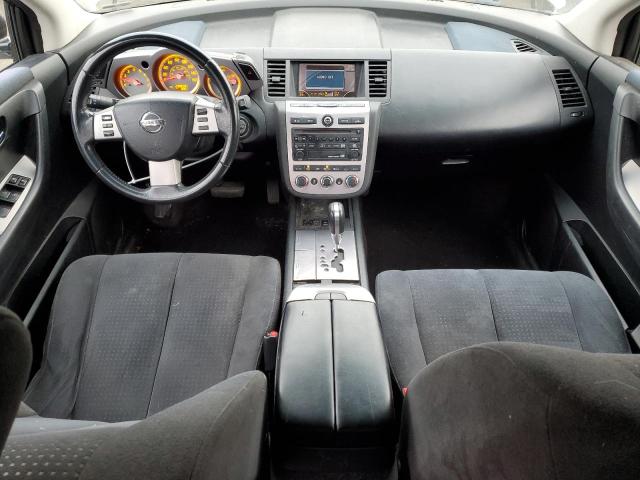 JN8AZ08W56W504802 - 2006 NISSAN MURANO SL SILVER photo 8