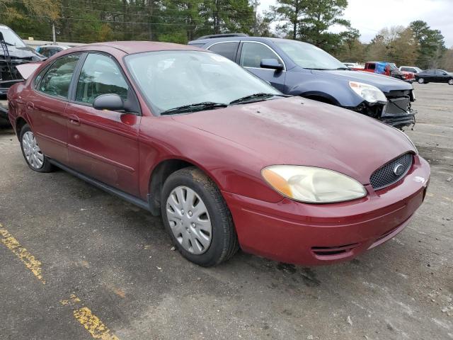 1FAHP53U95A225308 - 2005 FORD TAURUS SE BURGUNDY photo 4