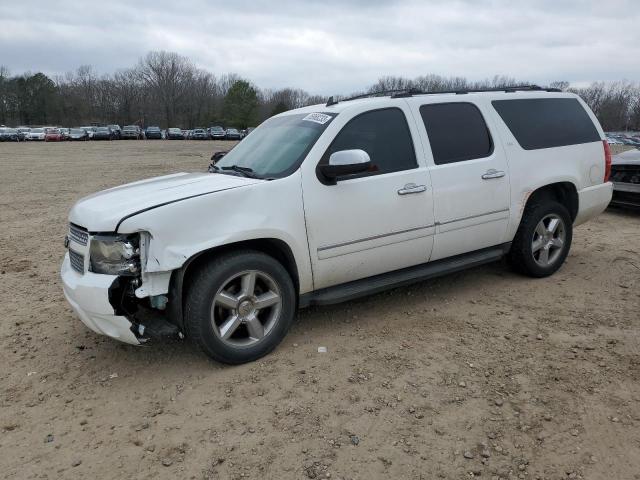 1GNUKKE33AR129011 - 2010 CHEVROLET SUBURBAN K1500 LTZ WHITE photo 1