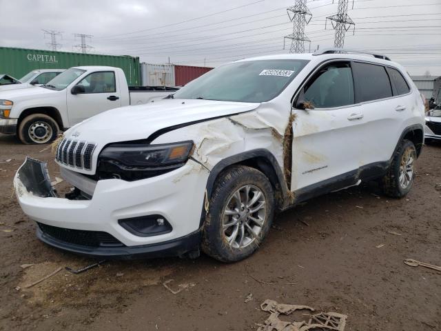 1C4PJMLX5KD240037 - 2019 JEEP CHEROKEE LATITUDE PLUS WHITE photo 1