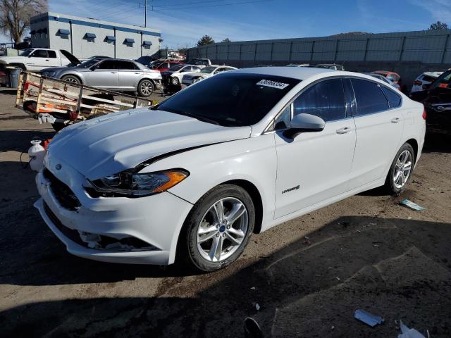 2018 FORD FUSION SE HYBRID, 