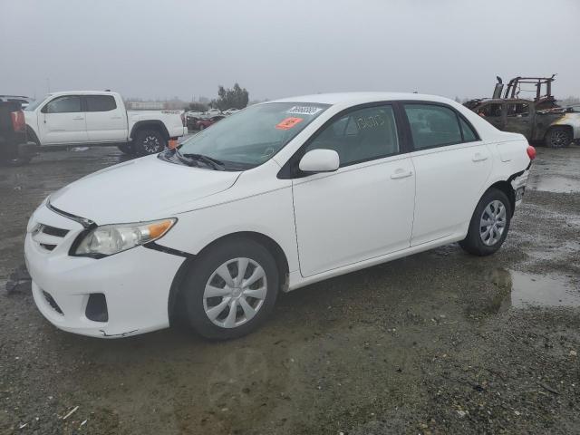 2T1BU4EE8BC615333 - 2011 TOYOTA COROLLA BASE WHITE photo 1