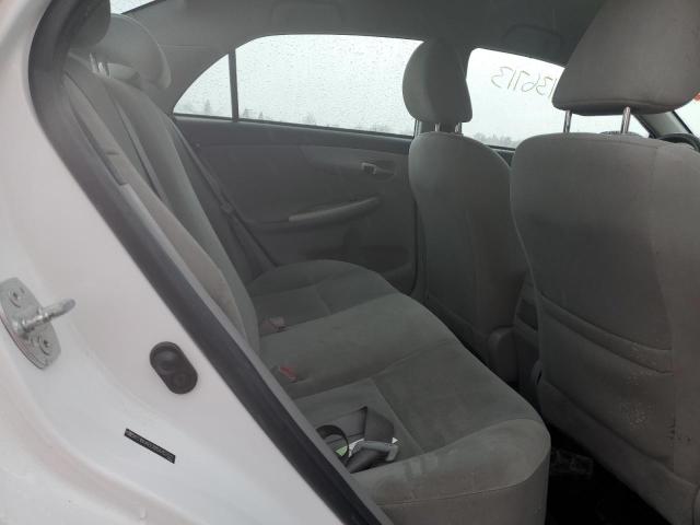 2T1BU4EE8BC615333 - 2011 TOYOTA COROLLA BASE WHITE photo 10