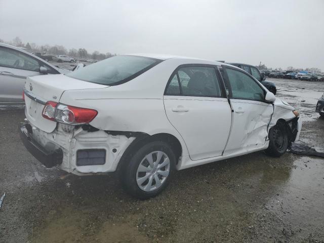 2T1BU4EE8BC615333 - 2011 TOYOTA COROLLA BASE WHITE photo 3