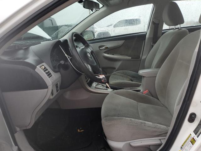 2T1BU4EE8BC615333 - 2011 TOYOTA COROLLA BASE WHITE photo 7