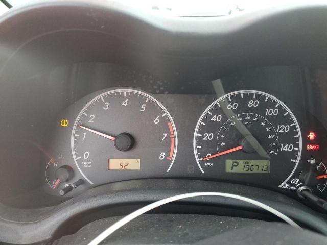 2T1BU4EE8BC615333 - 2011 TOYOTA COROLLA BASE WHITE photo 9