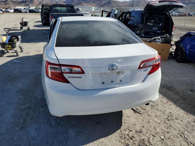 4T4BF1FK4ER343210 - 2014 TOYOTA CAMRY L WHITE photo 6