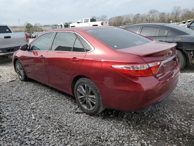 4T1BF1FKXFU925887 - 2015 TOYOTA CAMRY LE RED photo 2