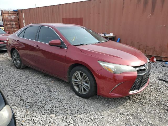 4T1BF1FKXFU925887 - 2015 TOYOTA CAMRY LE RED photo 4