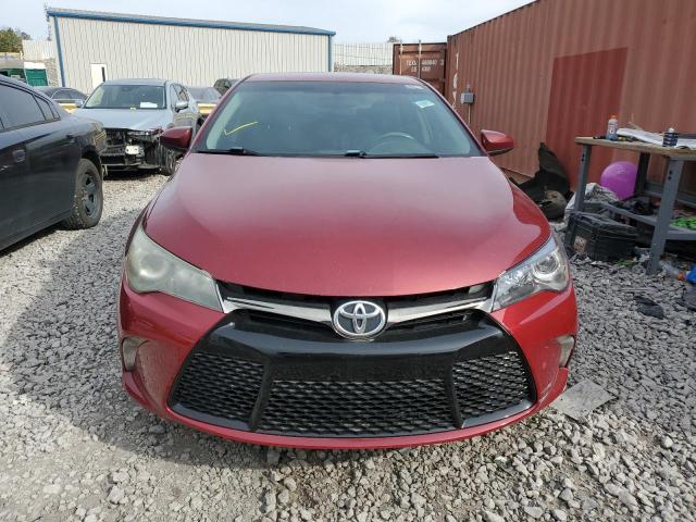 4T1BF1FKXFU925887 - 2015 TOYOTA CAMRY LE RED photo 5