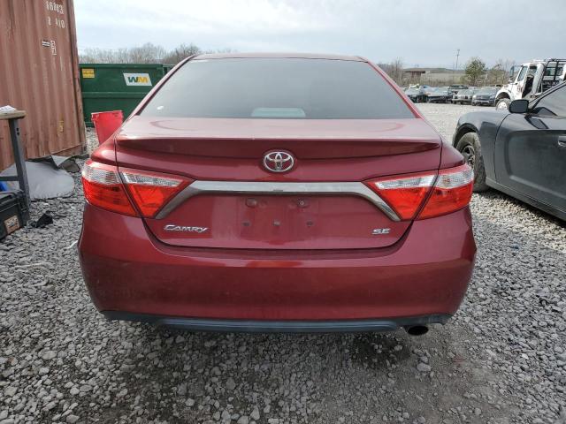 4T1BF1FKXFU925887 - 2015 TOYOTA CAMRY LE RED photo 6