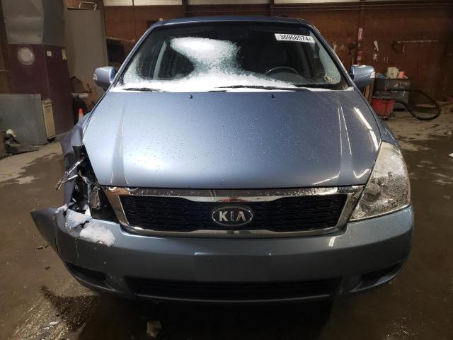 KNDMG4C71C6467510 - 2012 KIA SEDONA LX BLUE photo 5