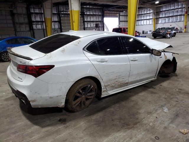 19UUB3F63KA002252 - 2019 ACURA TLX TECHNOLOGY WHITE photo 3