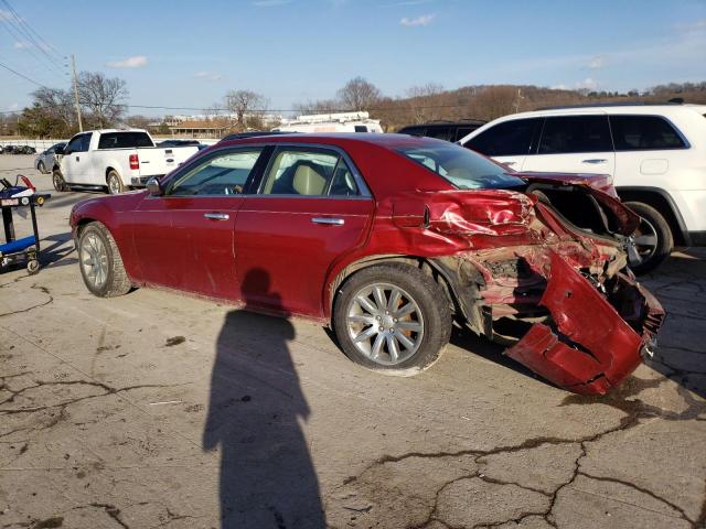 2C3CCACG7CH133023 - 2012 CHRYSLER 300 LIMITED RED photo 2