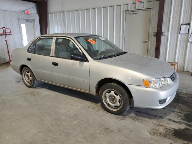 2T1BR12E12C564133 - 2002 TOYOTA COROLLA CE SILVER photo 4