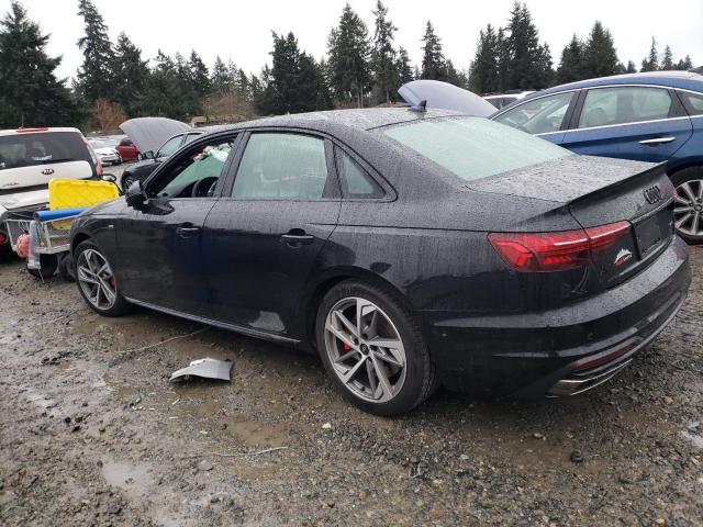 WAUFAAF45PA026277 - 2023 AUDI A4 PRESTIGE 45 BLACK photo 2