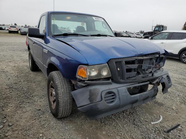 1FTYR10D69PA35308 - 2009 FORD RANGER BLUE photo 4