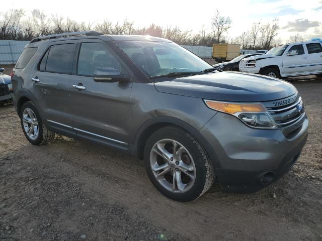 1FMHK7F81BGA33047 - 2011 FORD EXPLORER LIMITED GRAY photo 4