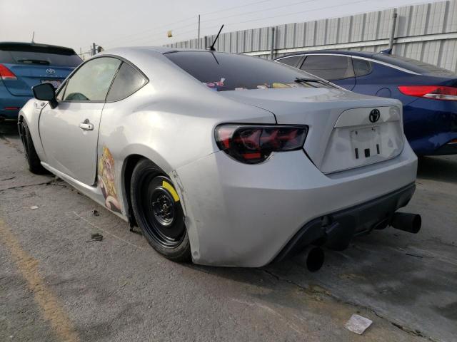 JF1ZNAA14D1722874 - 2013 TOYOTA SCION FR-S SILVER photo 2