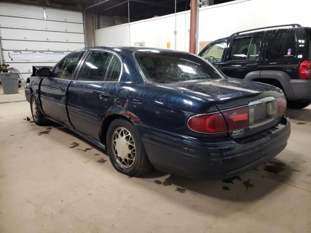 1G4HP52K73U122583 - 2003 BUICK LESABRE CUSTOM BLUE photo 3