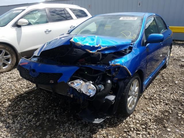 1NXBU40E79Z052243 - 2009 TOYOTA COROLLA BASE  照片 2