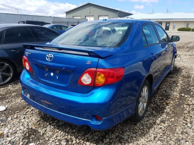 1NXBU40E79Z052243 - 2009 TOYOTA COROLLA BASE  照片 4