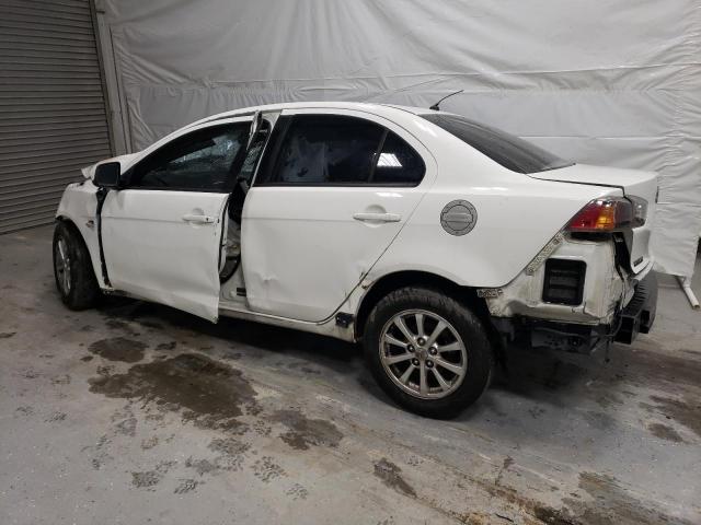 JA32U2FU7EU014141 - 2014 MITSUBISHI LANCER ES/ES SPORT WHITE photo 2