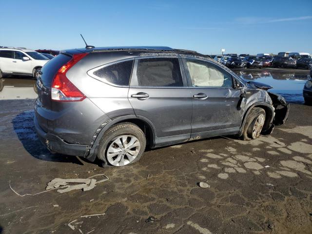 2HKRM4H77DH640106 - 2013 HONDA CR-V EXL GRAY photo 3