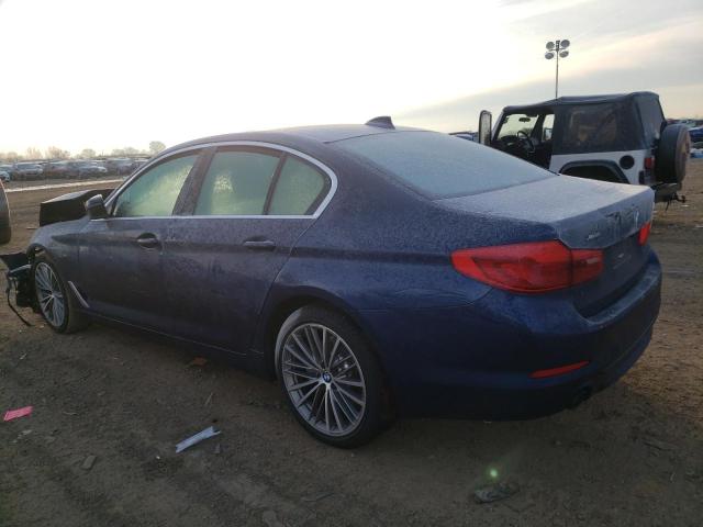 WBAJR7C00LCE19418 - 2020 BMW 530 XI BLUE photo 2