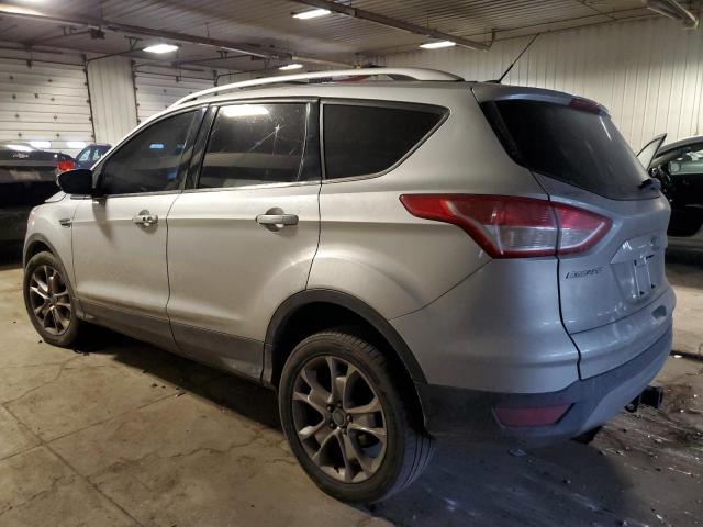 1FMCU0J91EUB25048 - 2014 FORD ESCAPE TITANIUM SILVER photo 2