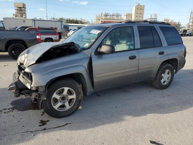 1GNDS13S982156317 - 2008 CHEVROLET TRAILBLAZE LS SILVER photo 1