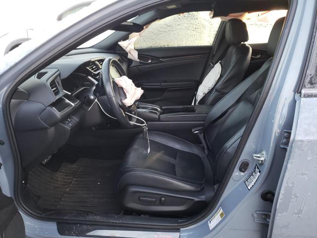 SHHFK7H98LU209927 - 2020 HONDA CIVIC SPORT TOURING GRAY photo 7