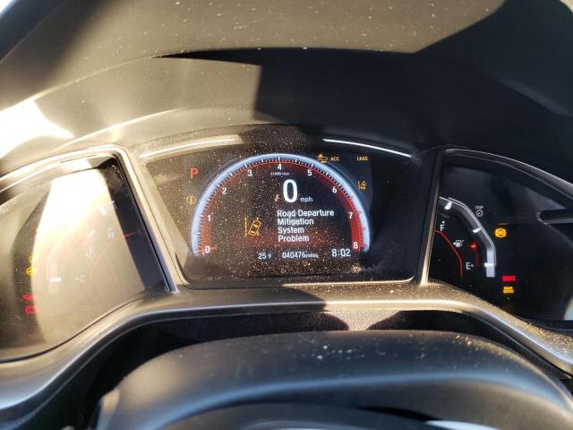 SHHFK7H98LU209927 - 2020 HONDA CIVIC SPORT TOURING GRAY photo 9