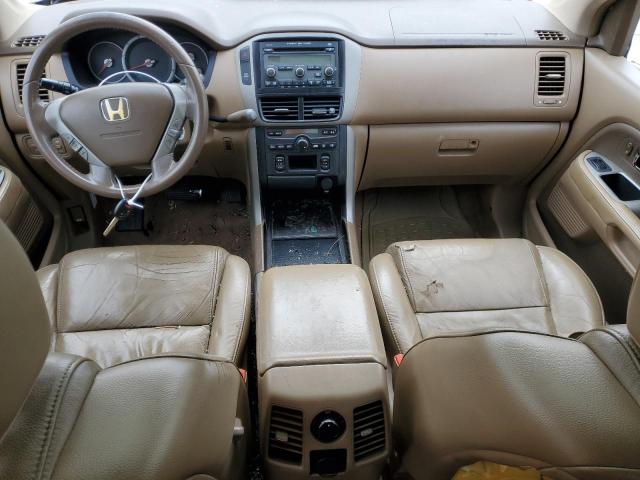 5FNYF28507B000198 - 2007 HONDA PILOT EXL GOLD photo 8