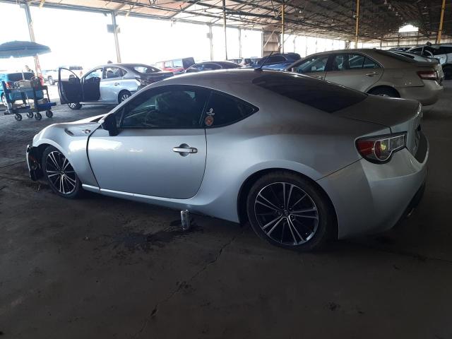 JF1ZNAA15D1713908 - 2013 TOYOTA SCION FR-S SILVER photo 2