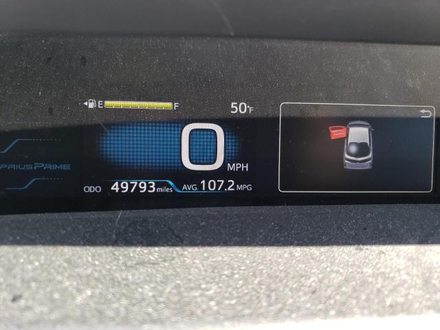 JTDKARFP4H3010345 - 2017 TOYOTA PRIUS PRIM WHITE photo 9