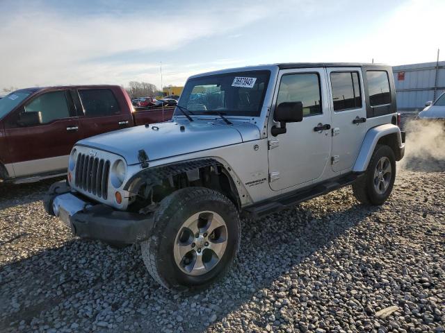 1J4GA59178L585183 - 2008 JEEP WRANGLER U SAHARA SILVER photo 1